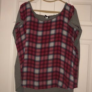 Plaid t-shirt!